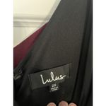 Lulus Heavenly Hues Maxi Dress Black 2X Formal Party Event Special Occasion Photo 5