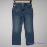 Madewell New! Petite Slim Demi-Boot Jeans in Enright Wash, 25P Photo 3