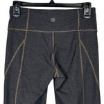 Athleta  Small Pull-On Bootcut Yoga Pants Stretch Low-Rise Charcoal Heathered Photo 3