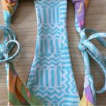 Billabong  Dreamland Reversible Side Tie Bright Colorful Bikini Bottom Small Photo 6