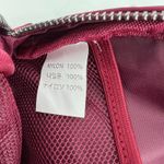 Halara Logo Casual Waist Bag Maroon Wine Adjustable Belt Bag Zipper Buckle NWT Photo 6