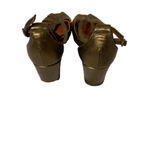 Donald Pliner Women's KiltS4 Copper Wedge Sandals Size 6.5 Photo 2