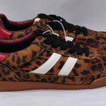 Steve Madden Benett Womens Sneakers Sz 7M Leopard Print Lace Up Low Top Gum Sole Photo 0