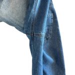 American Eagle Curvy Super High Rise Baggy Straight Jeans Womens 4 Short Strigid Photo 9