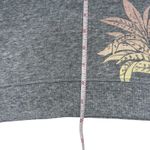 Victoria's Secret  Cropped Sweater Gray Women's Boat Neck Graphic Logo Spellout M Photo 5