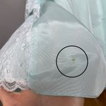 Vintage Gunne Sax Jessica McClintock Dress Prom 80s Lace Size 3/4 Strapless Gown Blue Photo 13