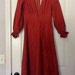 NWT o.p.t Alicent Dress Red Photo 1
