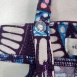 Silence + Noise M Boho Bra Crop Top in Purple Tribal Print Photo 4