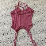 Avidlove  Lace Corset Lingerie Bustier Top Pink (Medium) Photo 2