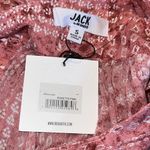 Jack by BB Dakota  Womens Sleeveless Lyla Halter‎ Top Rosette Pink Size Small NWT Photo 3