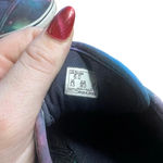 Vans ‎ Off The Wall Women's 6 Blue Cosmic Galaxy Skate Sneakers Lace Up Photo 9