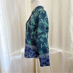 Charlie Jade  polyester blouse Size Large Photo 1