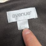 Avenue Long V Neck Brown/ Beige Dress Sz 24 Brown Photo 2