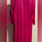 Vanity Fair EUC Vintage Pink Button Down Sleep Robe size large Photo 5