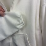 Avia Women's Off White Fleece cropped Jacket size Large Photo 3