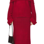 Revolve SNDYS quinn off the shoulder jumper and maxi skirt Photo 0