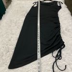 Veronica Beard Jeans Dimitri Ruched Tank Dress in Black Medium Photo 5