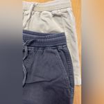 Gap  Charcoal Elastic Waist Pants Photo 3