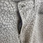 Loft Modern Skinny Ankle Zip Jeans in Animal Print SZ 31/12 Photo 7