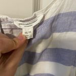 BeachLunchLounge Alina Stripe Linen & Cotton Shift Dress Womens medium Photo 3