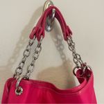 BODHI Pink Nylon Shoulder Bag Leather‎ Chain Handles Photo 5