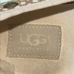 UGG  Indah Polka Dot Burlap Slip-On Flats Size 7 Photo 4