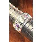 925 Sterling Silver Ring Natural Gemstone Jewelry Size 8 Photo 4