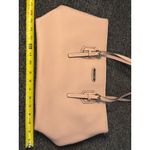 Dana Buchman Dusty Pink Tote Handbag L Faux Leather Shoulder Bag 9"x15" Stylish Photo 2