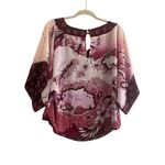 White House | Black Market ✨ Women's Tops Island Print Floral Kimono Sz S Blouse✨ Photo 6