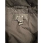 J.Crew Full Zip High Neck Quilted Vest Flap Front Pockets Black Women's Small Photo 7