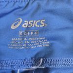 ASICS Blue Women Leggings with Striped Sides Photo 2