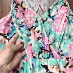 Yumi Kim  • Daydreamer Maxi Dress silk floral spaghetti strap Pastel Peony print Photo 4