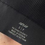 Aerie Black Seamless Ribbed Plunge Bralette Photo 2