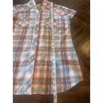 Roper Western Cowgirl Pearl Snap Women Large Rodeo Festival Country Concert Orange Photo 5