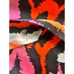 Diane Von Furstenberg  Target Disco‎ Zebra Pink Black Orange ROBE Size XS w Belt Photo 4