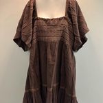 Free People Easy to Love Bubble Mini Dress size XL perfect for Fall Photo 1