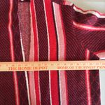 Denim & Co. Striped Jacquard Open Cardigan in a red multi Photo 5