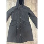 Wilfred ‎ Northstar Parka Coat Women's Medium Black Hooded Winter Warm Photo 7