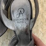 Adrianna Papell suede sling back peep toe pumps 6.5 Photo 2