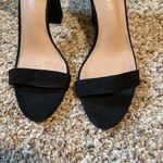 Madden Girl  Black Suede Ankle Strap Heeled Sandals Photo 2