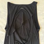 Beyond Yoga  | Open back Black Tank Long Top Photo 2