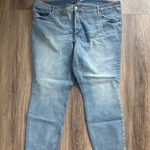 Old Navy  Blue Skinny Jeans 24 Mid Rise Rockstar Super Skinny Denim Photo 0