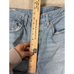 Levi's  501 premium Denim Jeans button fly womens distressed 30x26‎ Photo 13