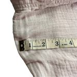 Ces Femme Oversized Gauze Lightweight Breathable Vneck Shirt Mini Dress Pink Photo 6