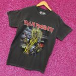 Iron Maiden Distressed Killers Rock tshirt size Small Photo 2