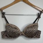Hollister Leopard Print Bra Padded Underwire Push Up ? No Size Photo 0