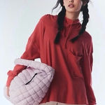 Free People  movement hot shot hooded layer tee NWOT Photo 0