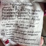 Camaieu Womens Printed‎ Flowy Blouse Pink Size 8 Work Career Wear Photo 4