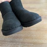 UGG  Women’s Classic Mini ll Black Ankle Boot Shearling Sheepskin Photo 4