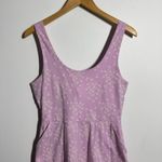 Pact Wild English Lavender Jolene Tie-Back Dress Women M Pocket Organic Cotton Photo 2